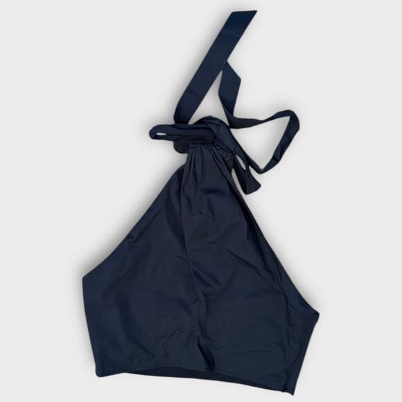 STAUD Kai Twist Crop Halter Top Size 12 - Picture 2 of 5